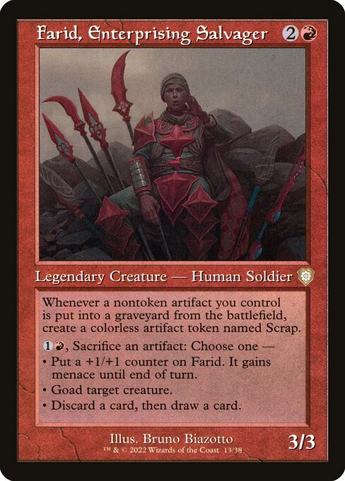 Farid, Enterprising Salvager (Rare)