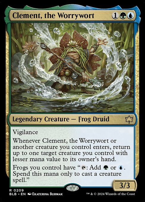Clement, the Worrywort (Rare)