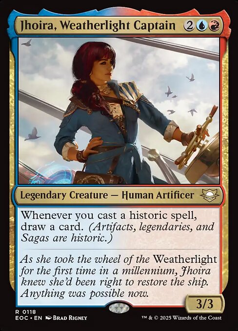 Jhoira, Weatherlight Captain (Rare)