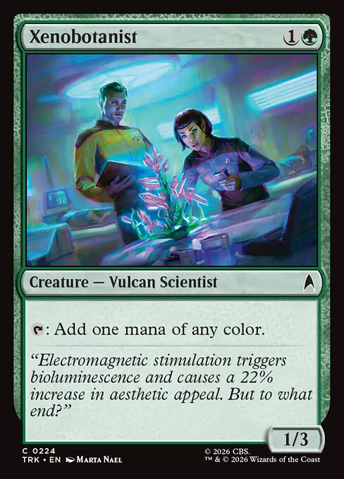 Xenobotanist from Star Trek (Common)