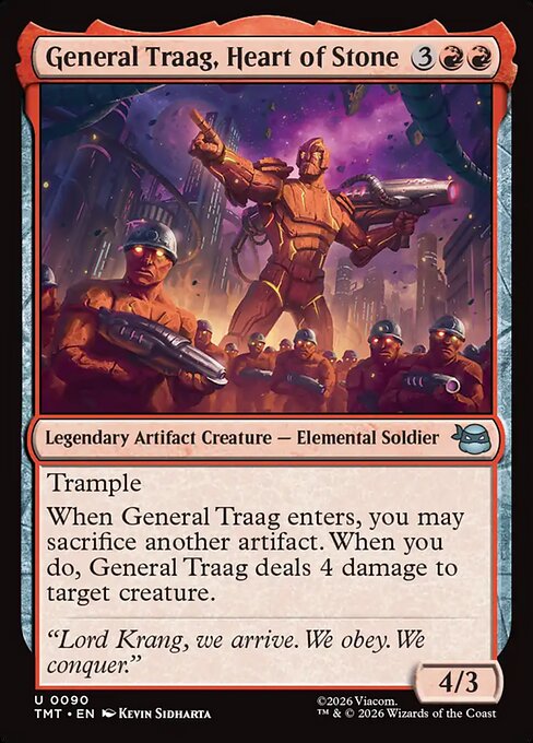 General Traag, Heart of Stone (Uncommon)