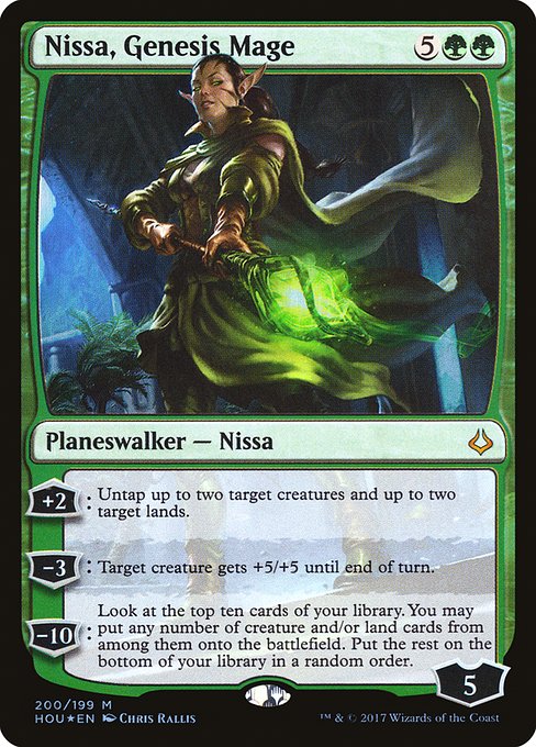 Nissa, Genesis Mage (Mythic)