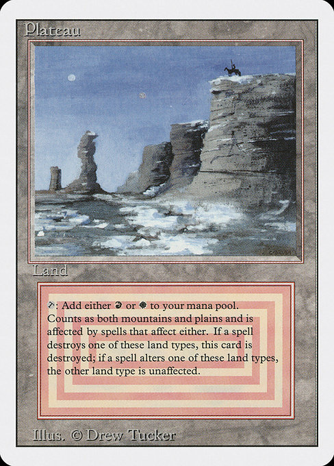 Plateau (Rare)