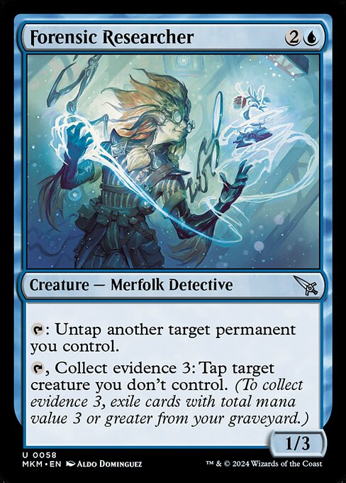 Forensic Researcher (Uncommon)