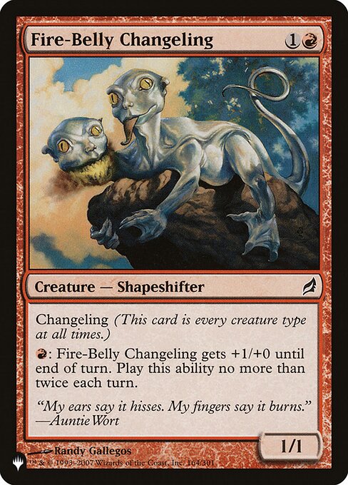 Fire-Belly Changeling (Common)