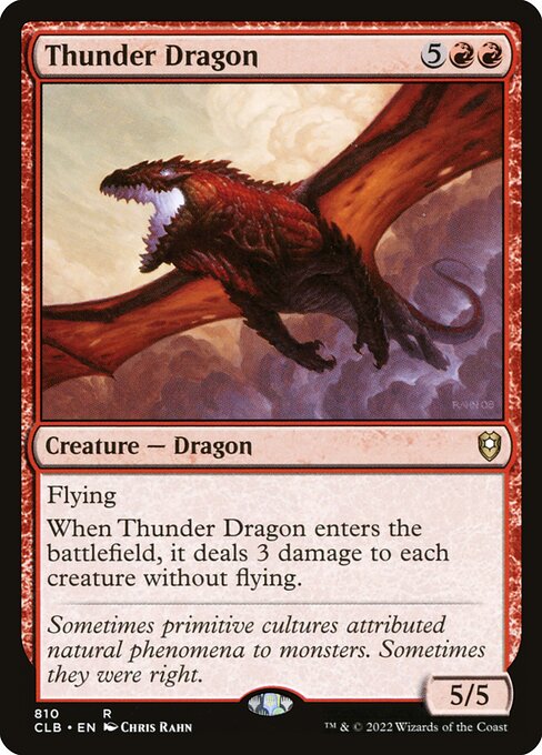 Thunder Dragon (Rare)