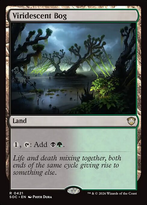 Viridescent Bog (Rare)