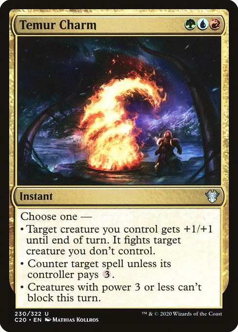 Temur Charm (Uncommon)