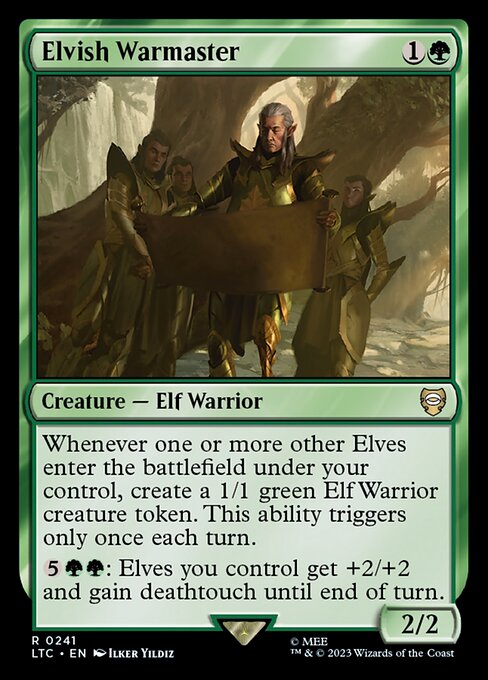 Elvish Warmaster (Rare)