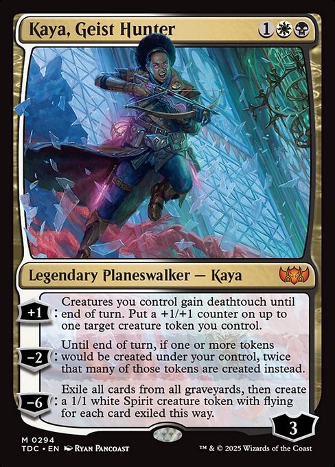 Kaya, Geist Hunter (Mythic)