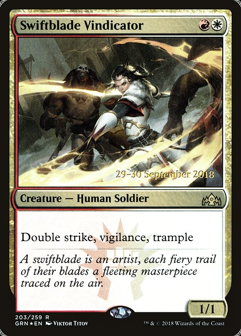 Swiftblade Vindicator (Rare)