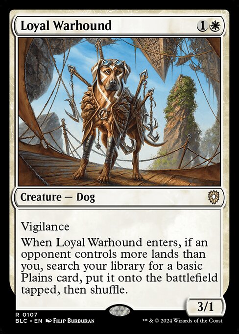 Loyal Warhound (Rare)