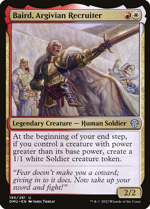 Baird, Argivian Recruiter (Uncommon)