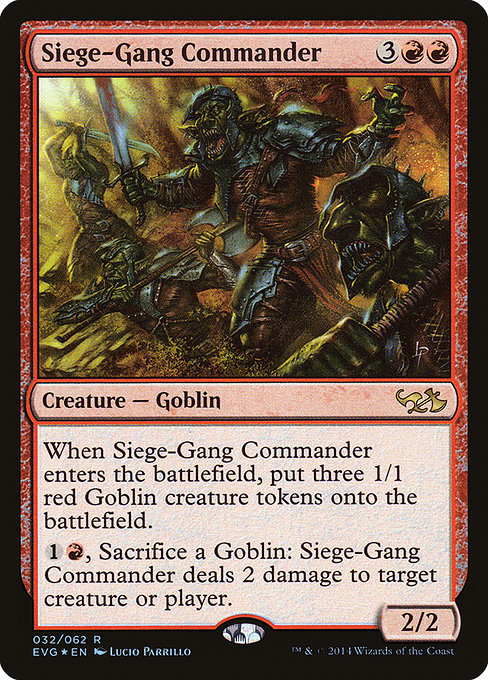 Siege-Gang Commander (Rare)