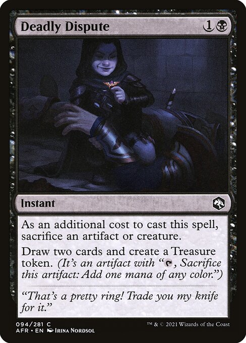 Deadly Dispute from Adventures in the Forgotten Realms (Common)