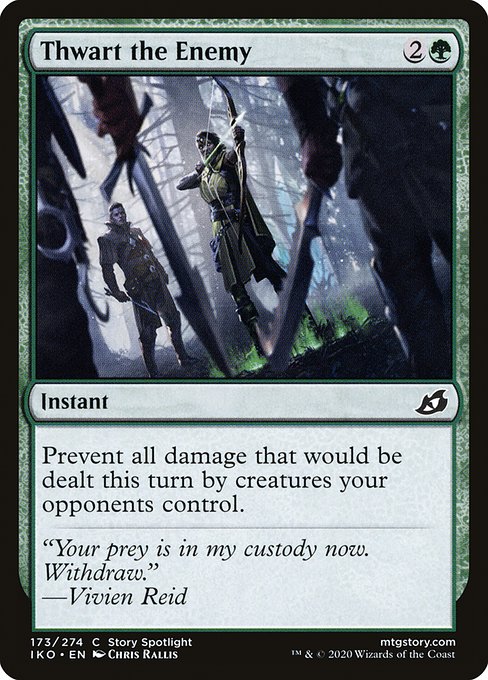 Thwart the Enemy (Common)