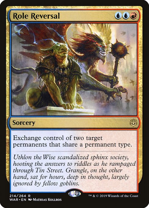 Role Reversal (Rare)