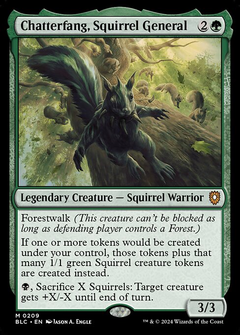 Chatterfang, Squirrel General (Mythic)