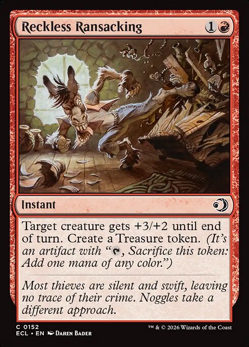 Reckless Ransacking (Common)