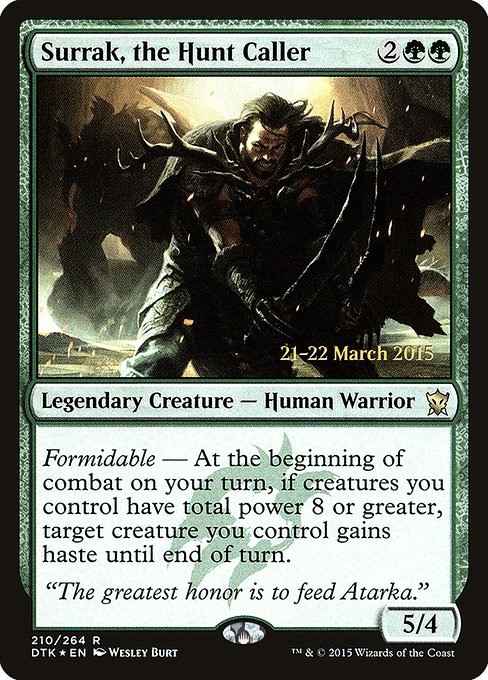 Surrak, the Hunt Caller (Rare)