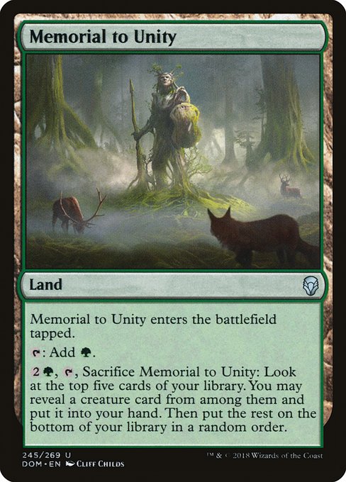 Memorial to Unity (Uncommon)