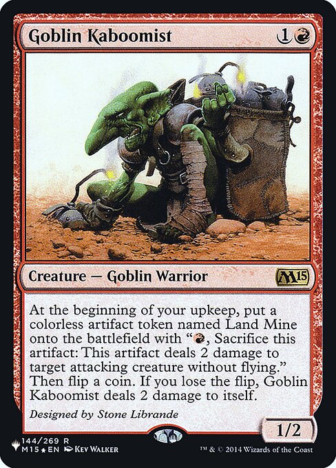 Goblin Kaboomist (Rare)