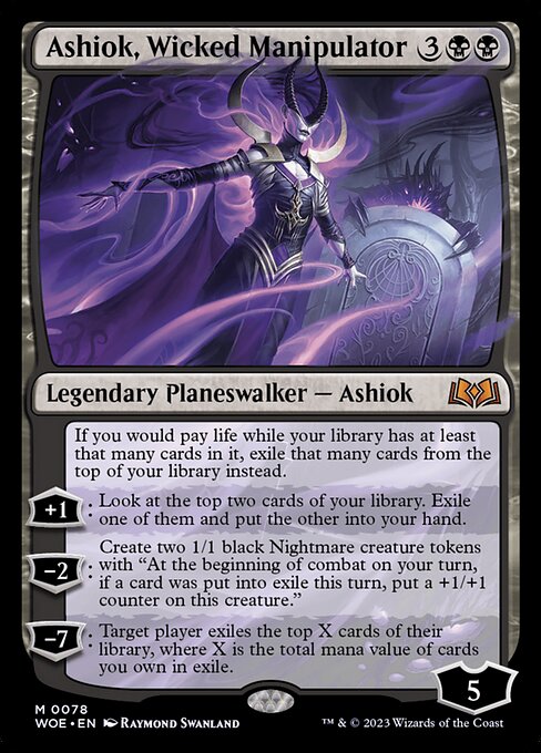 Ashiok, Wicked Manipulator (Mythic)