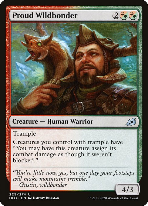 Proud Wildbonder (Uncommon)