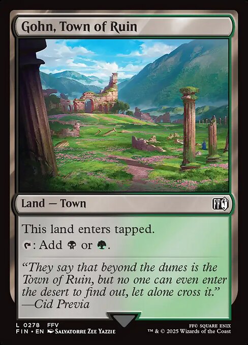 Gohn, Town of Ruin (Common)