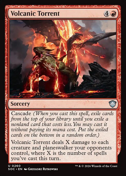 Volcanic Torrent (Uncommon)