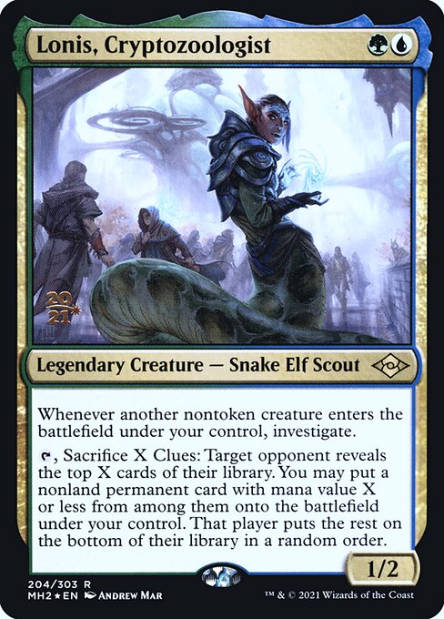 Lonis, Cryptozoologist (Rare)
