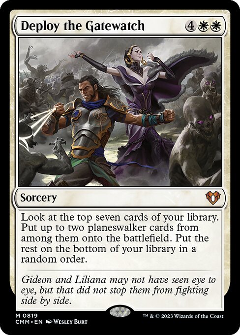 Deploy the Gatewatch (Mythic)