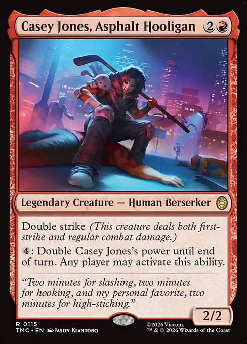 Casey Jones, Asphalt Hooligan (Rare)