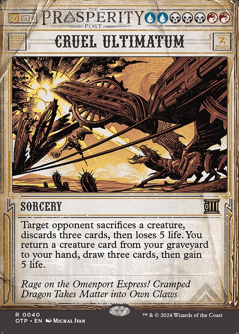 Cruel Ultimatum (Rare)