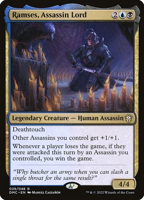 Ramses, Assassin Lord (Rare)