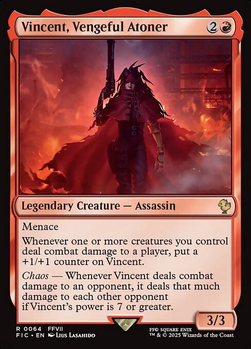 Vincent, Vengeful Atoner (Rare)