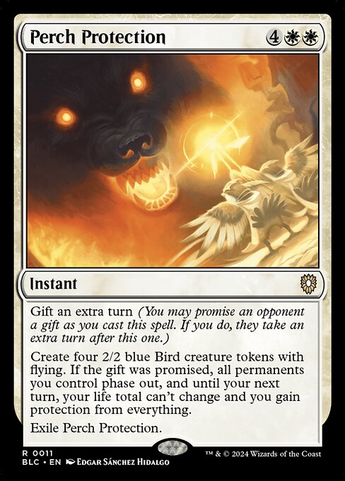 Perch Protection (Rare)