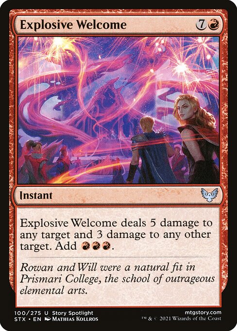 Explosive Welcome (Uncommon)