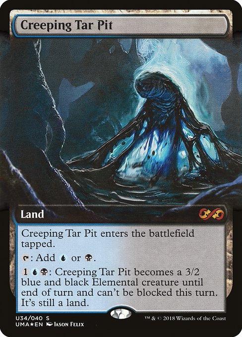 Creeping Tar Pit (Mythic)