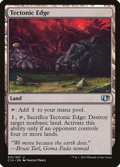 Tectonic Edge (Uncommon)