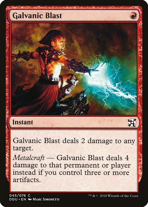 Galvanic Blast (Common)