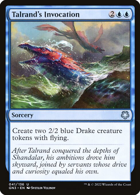 Talrand's Invocation (Uncommon)