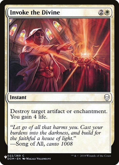 Invoke the Divine (Common)
