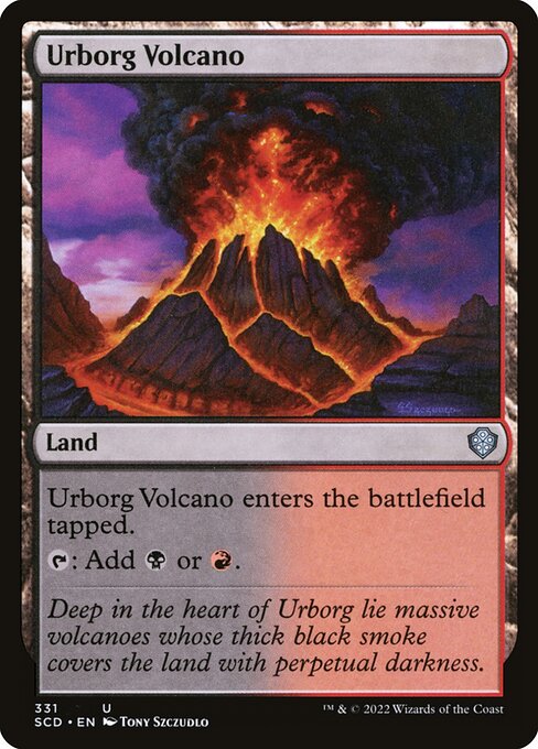 Urborg Volcano (Uncommon)