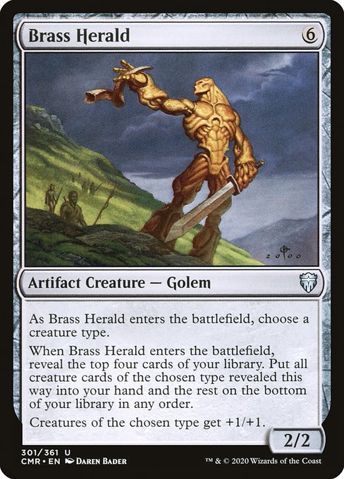 Brass Herald (Uncommon)