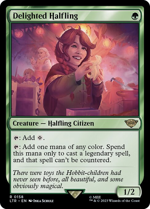 Delighted Halfling (Rare)