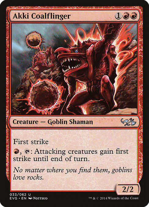 Akki Coalflinger (Uncommon)