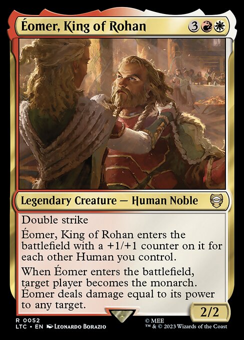 Éomer, King of Rohan (Rare)