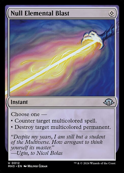 Null Elemental Blast (Uncommon)