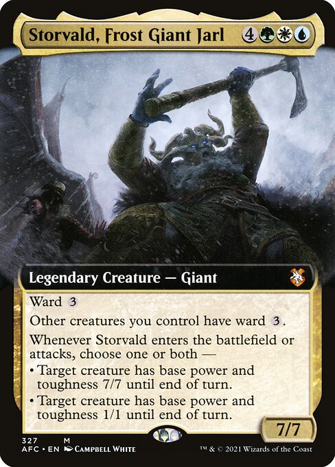 Storvald, Frost Giant Jarl (Mythic)